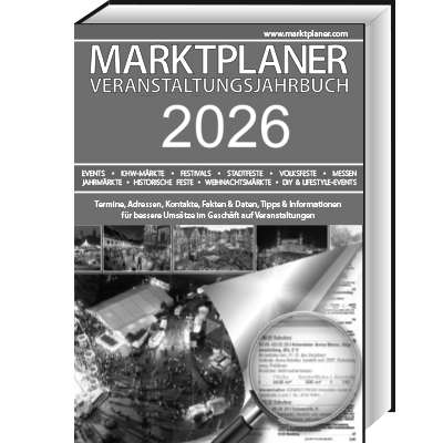 Marktplaner Veranstaltungs-Jahrbuch 2026.
